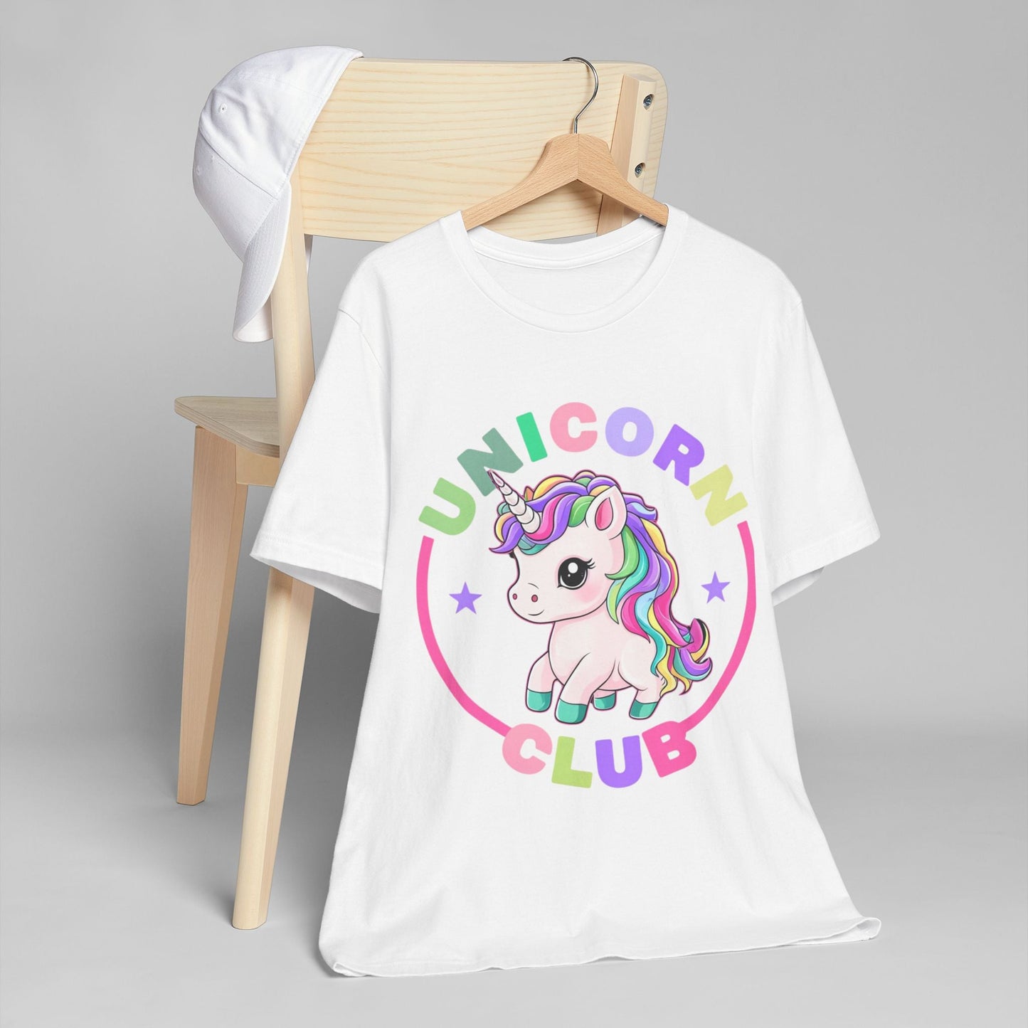 Unisex unicorn Rainbow Jersey T-Shirt - Sentiments