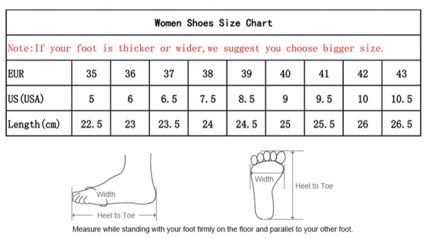 Women Flat Shoes Thick Sole Platform Shoes - Sentiments