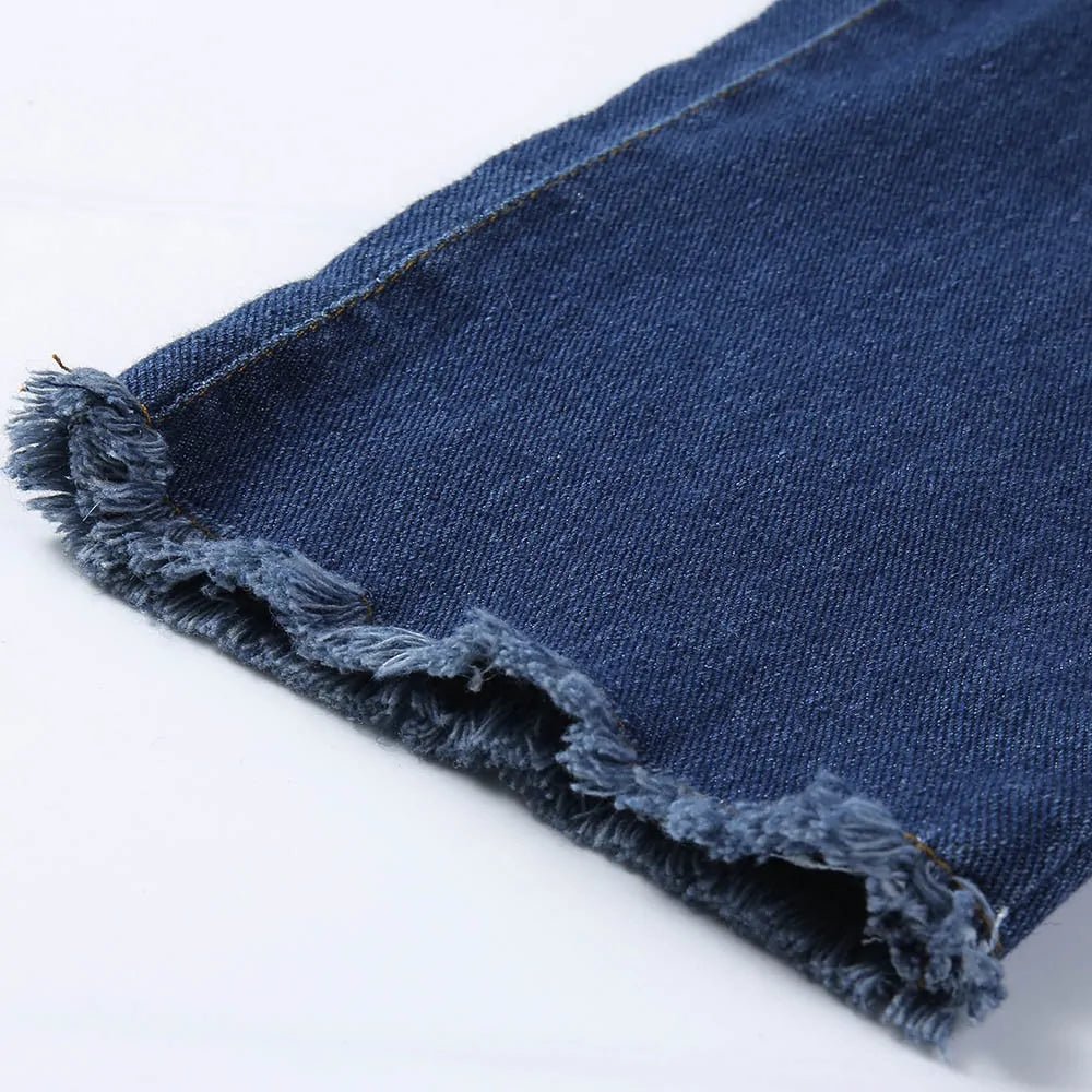 Women's Slim Fit Cropped Jeans - Sentiments