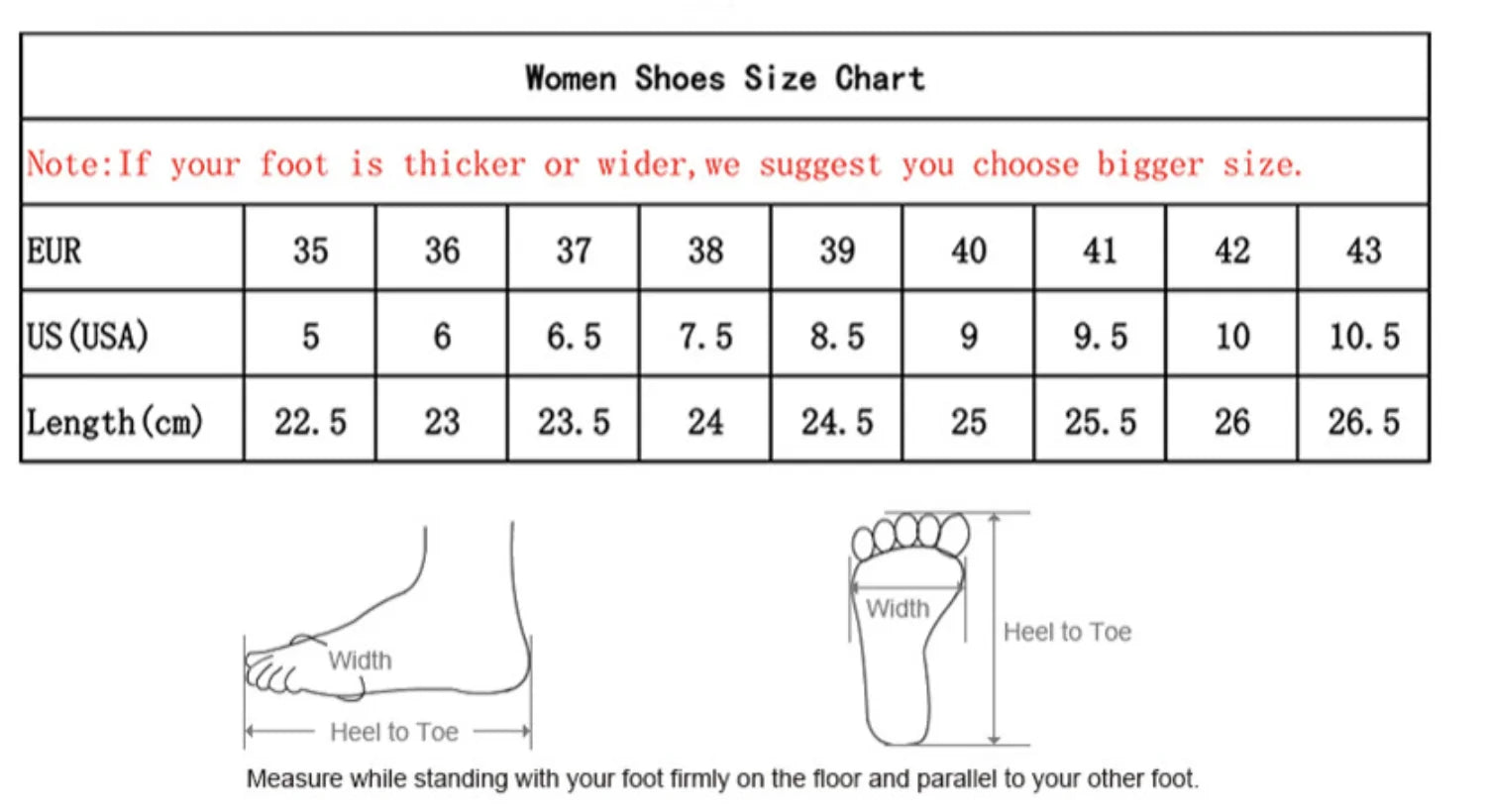 Women Flat Shoes Thick Sole Platform Shoes - Sentiments